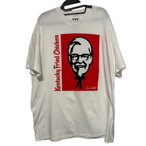 KFC Fried Chicken Colonel Sanders T Shirt. Size XL